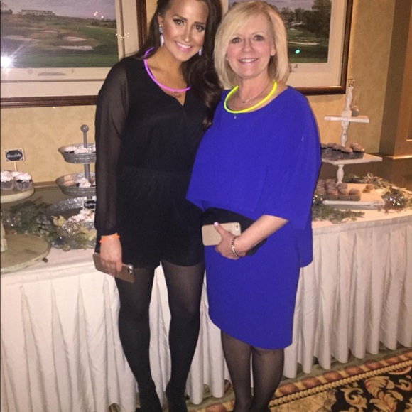 Express Other - Express Sheer Black Romper Size M